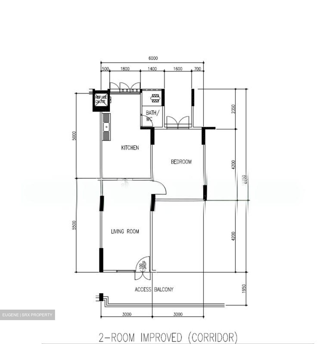 Blk 170 Kebun Baru Link 1 (Ang Mo Kio), HDB 2 Rooms #575493861